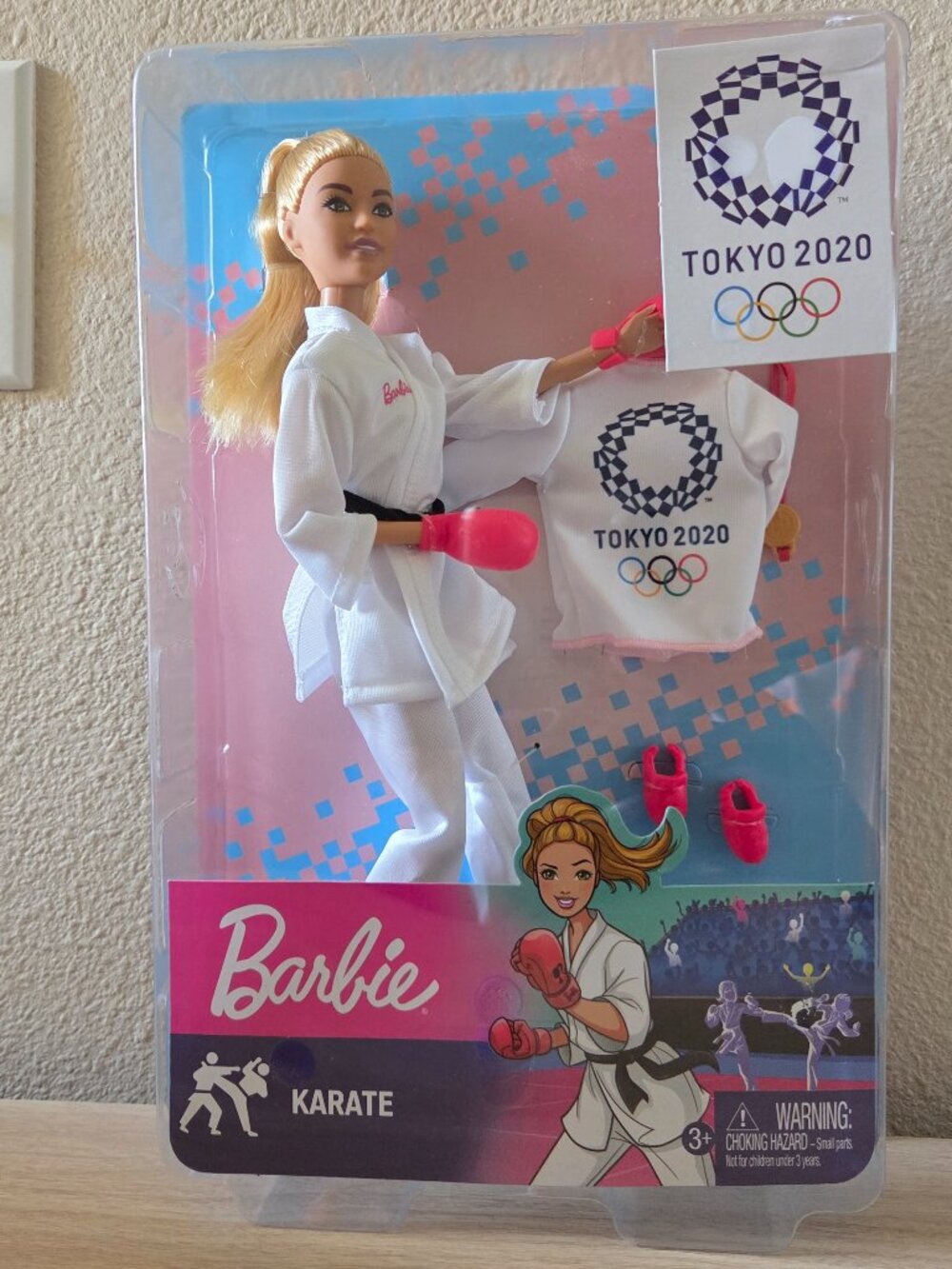 Karate Barbie from Tokyo Olympics 2020
